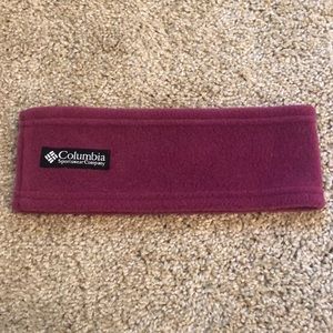Magenta Columbia sportswear sweatband